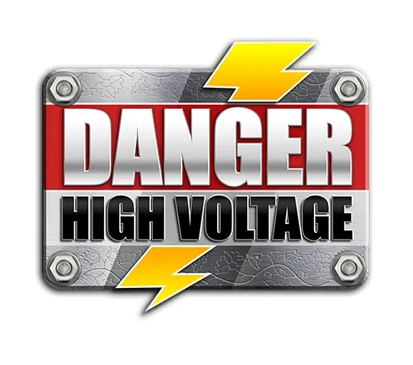 Danger high voltage