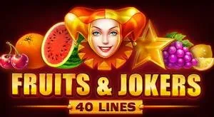 Fruits and jokers: 40 lines