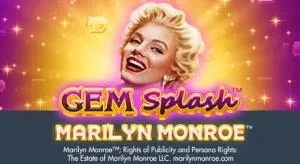 Gem splash: marilyn monroe
