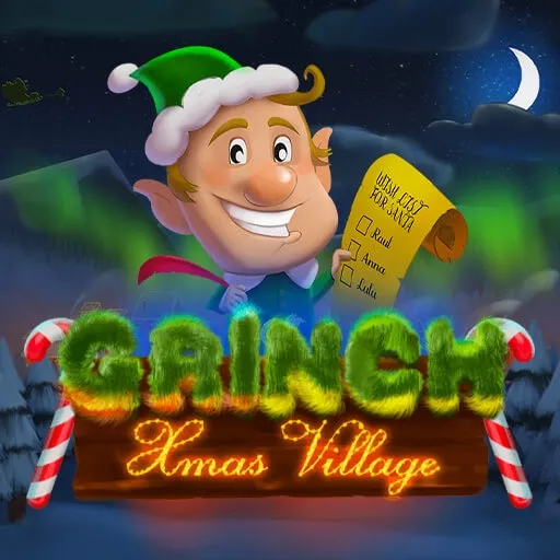 Grinch xmas village