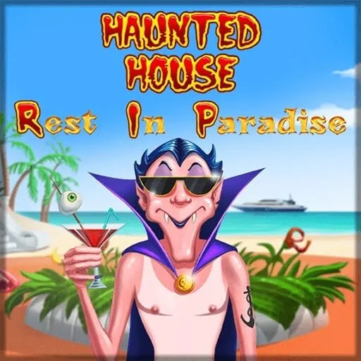 Haunted house rest in paradise
