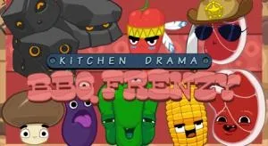 Kitchen drama: bbq frenzy