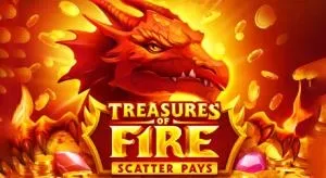 Treasures of fire scatter pays