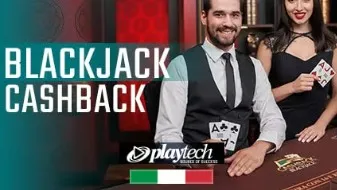 Live italian cashback blackjack