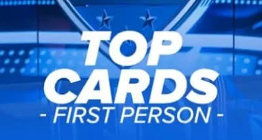 First person Top Card