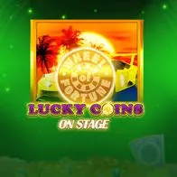 Wolf Lucky Coins on Stage
