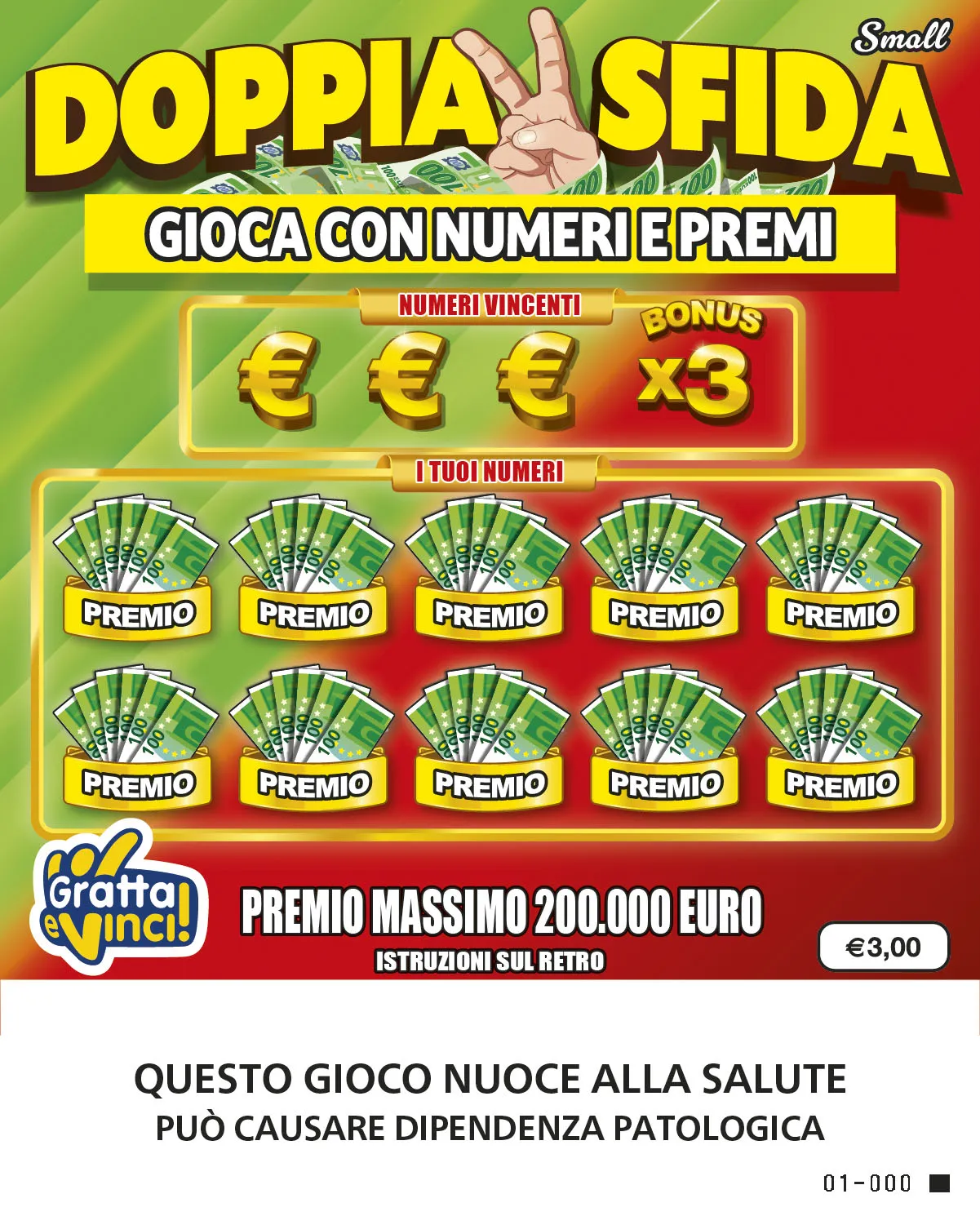 Doppia Sfida Small (gratta e vinci)