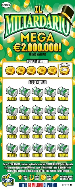 Il Miliardario Mega (gratta e vinci)