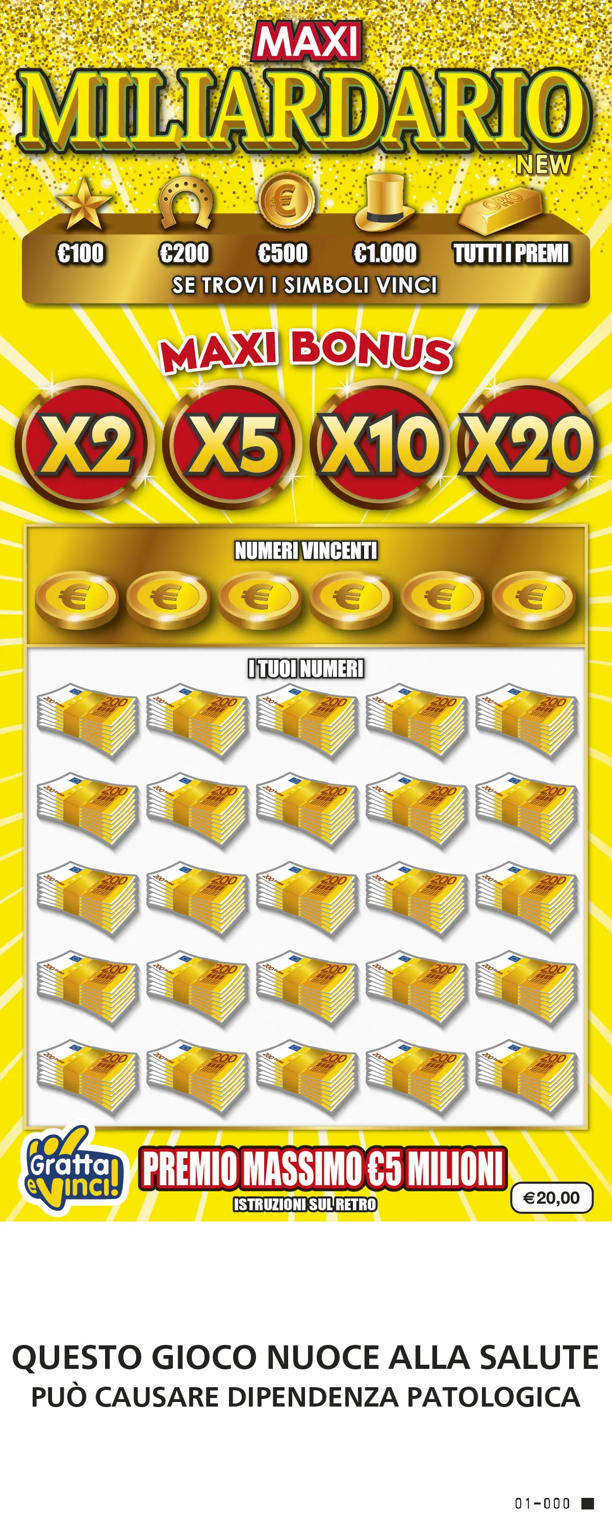 Maxi Miliardario New (gratta e vinci)