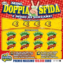 Mini Doppia Sfida (gratta e vinci)