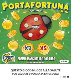 Portafortuna Mini (gratta e vinci)