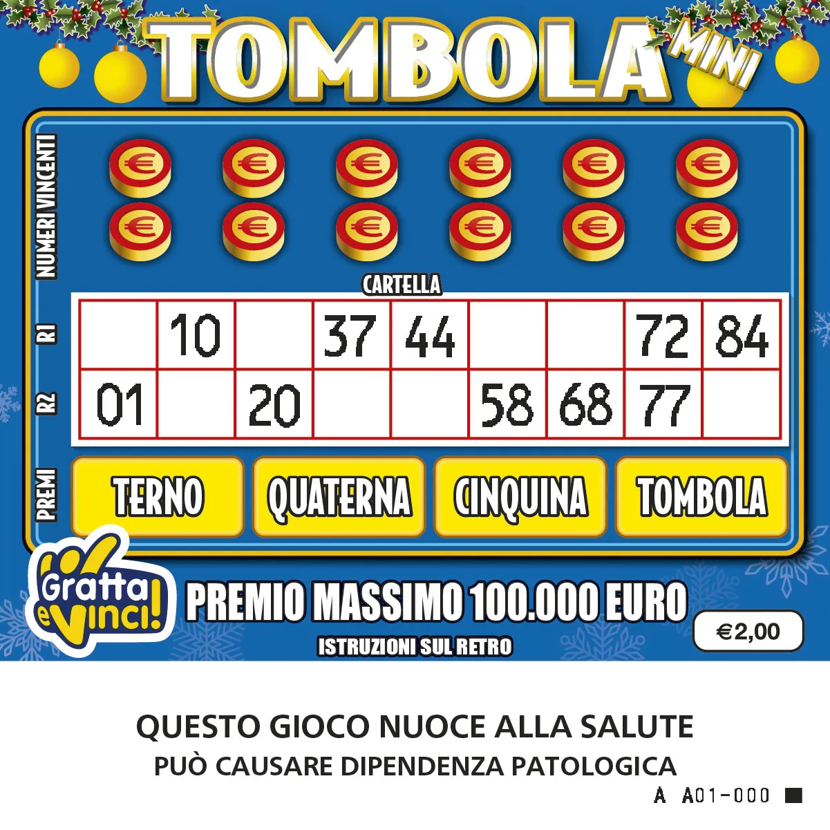 Tombola MINI (gratta e vinci)