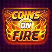Coins on fire