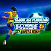 Ronaldinho Scores Shoots and Win