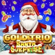 Gold Trio Santa Surprise