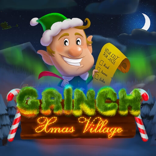 Grinch xmas village