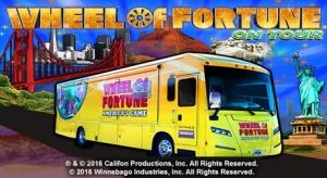 Wheel of fortune on tour