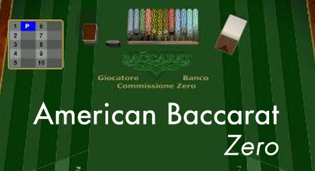 American baccarat zero commission