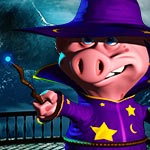 The pig wizard Jackpot King