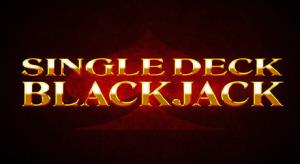 Espresso single deck blackjack