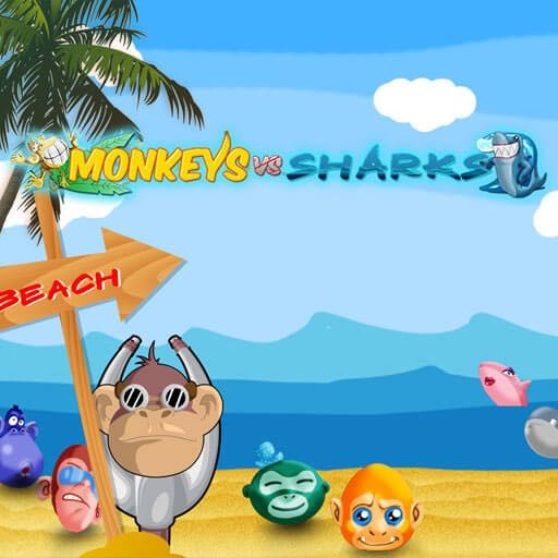 Monkeys vs sharks
