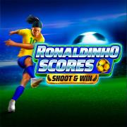 Ronaldinho Scores Shoots and Win