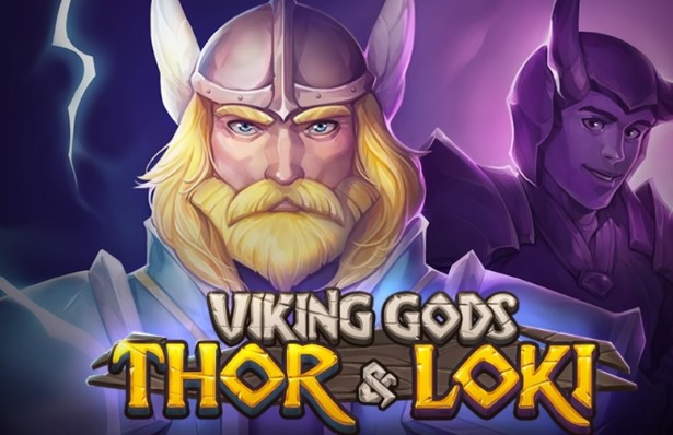 Viking gods Thor and Loki
