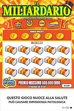 Il Miliardario (gratta e vinci)