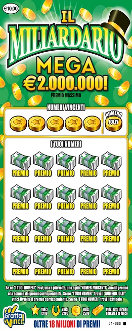 Il Miliardario Mega (gratta e vinci)