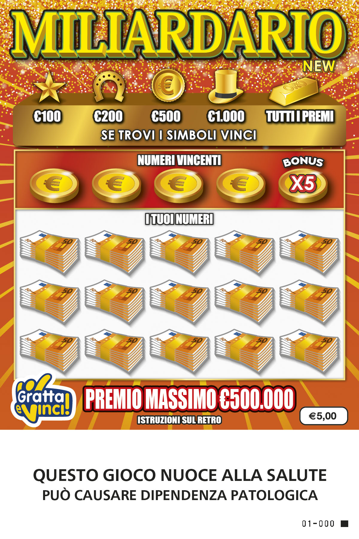 Miliardario New (gratta e vinci)
