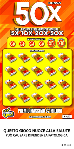 Nuovo 50X (gratta e vinci)