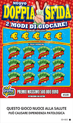 Nuovo Doppia Sfida (gratta e vinci)