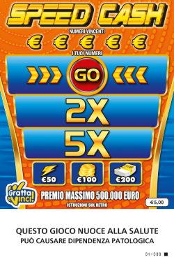 Speed Cash (gratta e vinci)