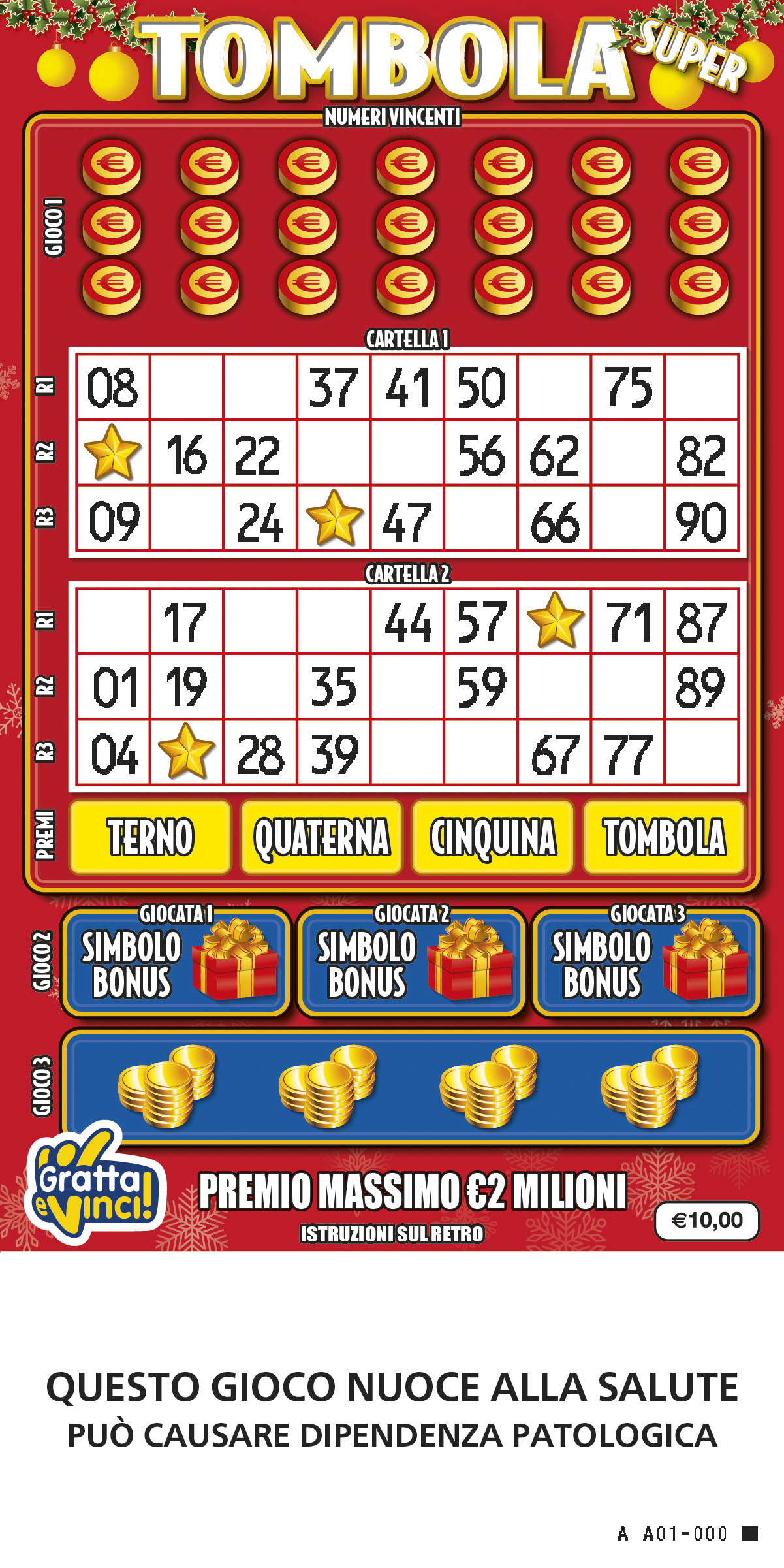 Tombola SUPER (gratta e vinci)