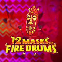 12 Masks of Fire Drums